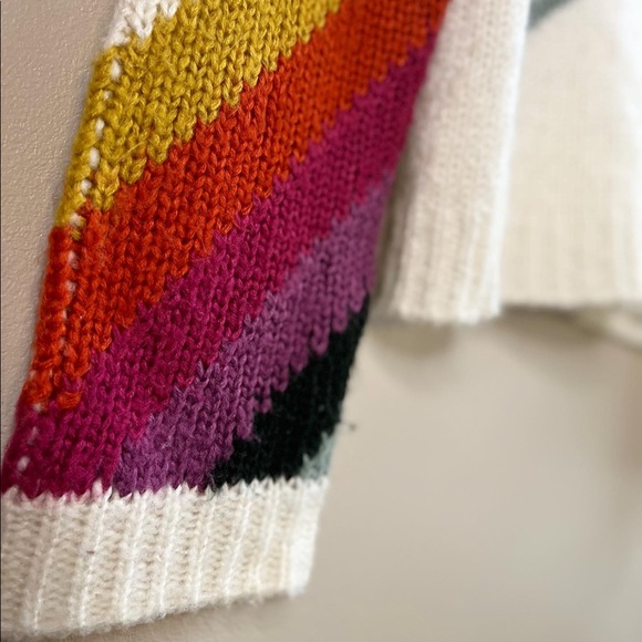 Forever 21 Rainbow Sweater SMALL - Picture 3 of 4